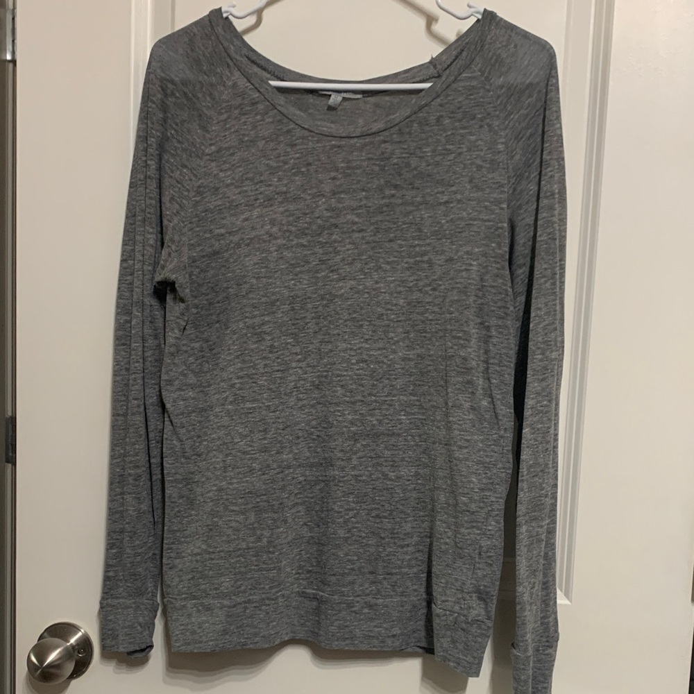 Charlotte Russe Heather Gray Top